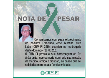 Pediatra Francisco José Martins Arêa Leão morre em Teresina
